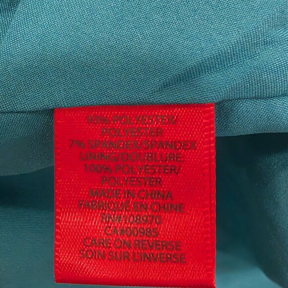 Z Spoke by Zak Posen Womens Dress Green Holiday Party Festive NYE - Size 4 - Picture 7 of 8